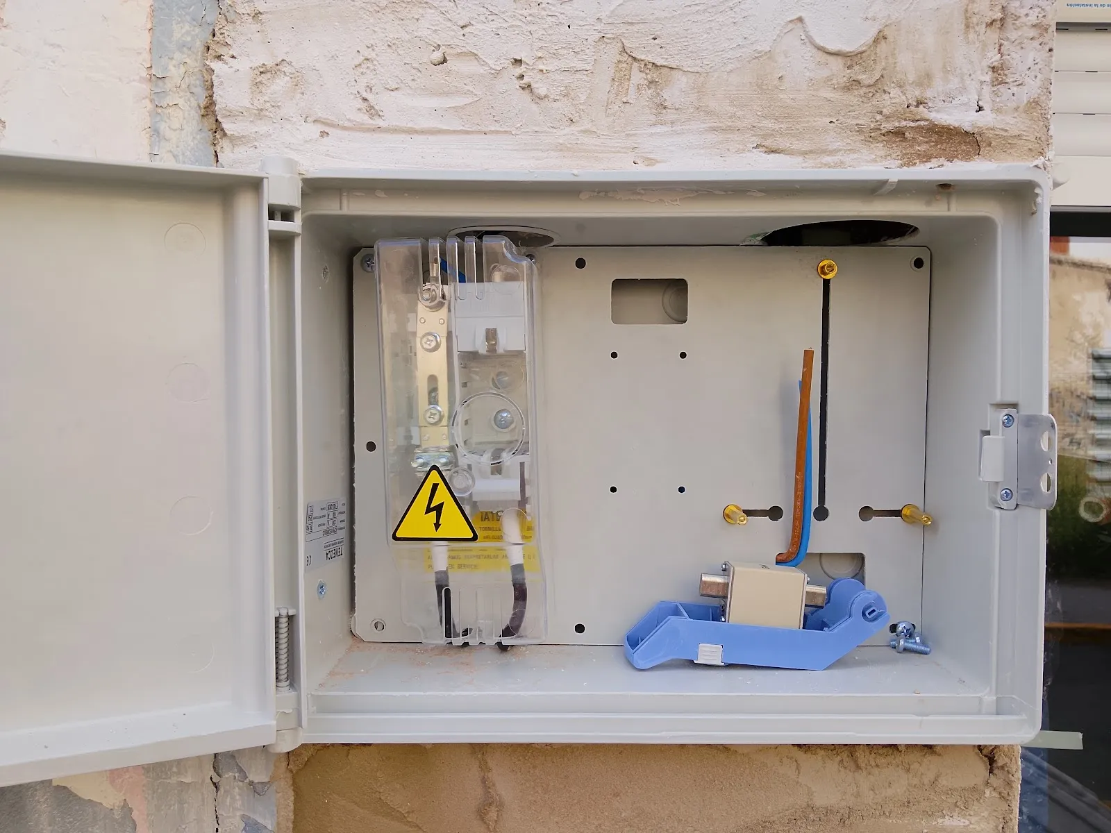 Caja general de protección de una vivienda